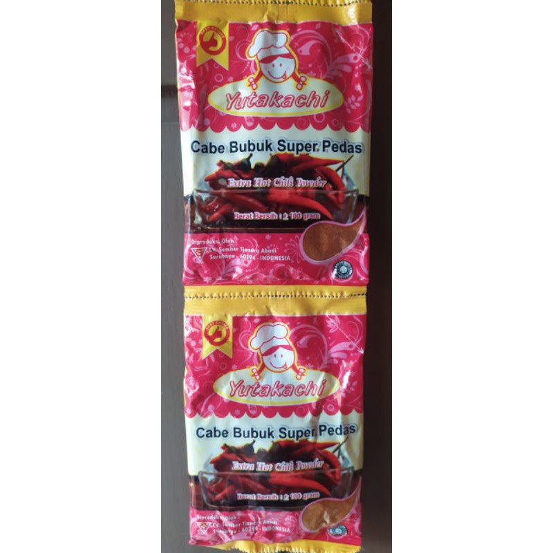 

Cabe bubuk yutakachi 100gr
