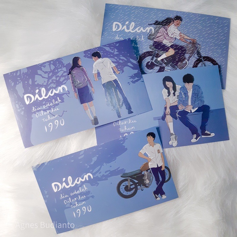 

KARTU POS / POST CARD DILAN SET