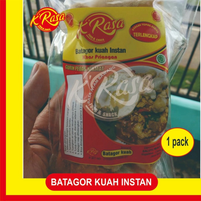 

Q12Sa Batagor Kuah Instan K'Rasa Asli Bandung D51qs448