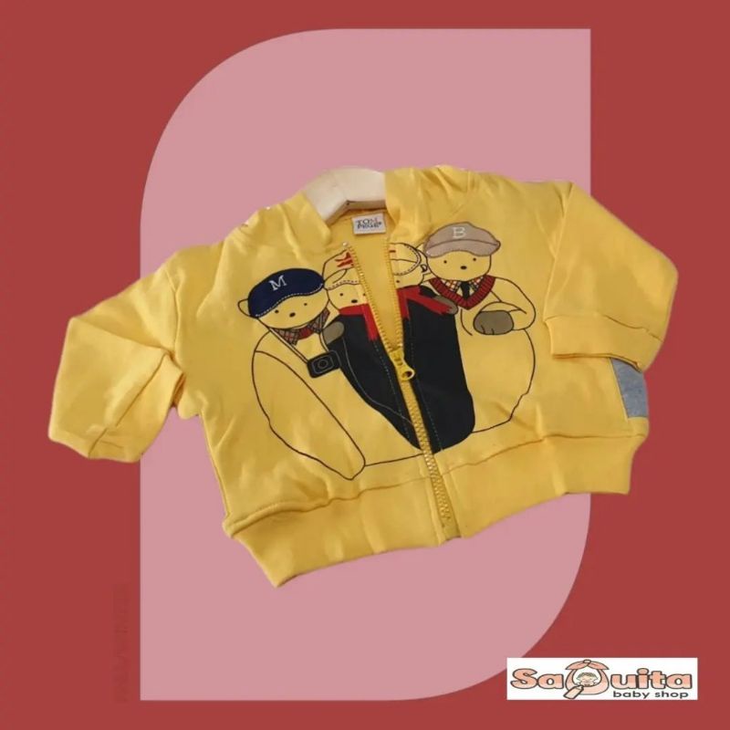 Jaket Anak Cewek Cowok Lucu / Jaket Kain Anak Cewek Cowok