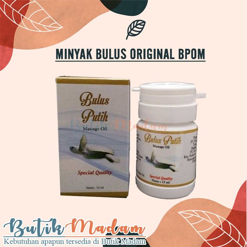 [ BPOM ] Minyak Bulus Putih Pembesar Payudara, Asli Oil Original, Herbal, Pembesar Penis