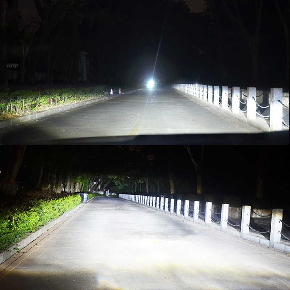 HAOSJ Lampu Mobil LED COB Headlight 12000LM 55W 6000K H4 12V 2PCS - K5 Produk ini merupakan lampu headlight untuk kendaraan roda empat