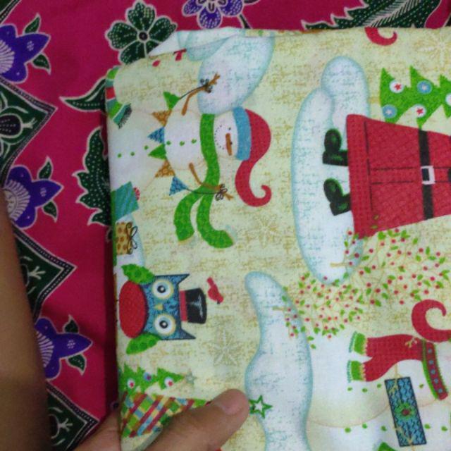 Kain Sprei Meteran Chibi Cat Star