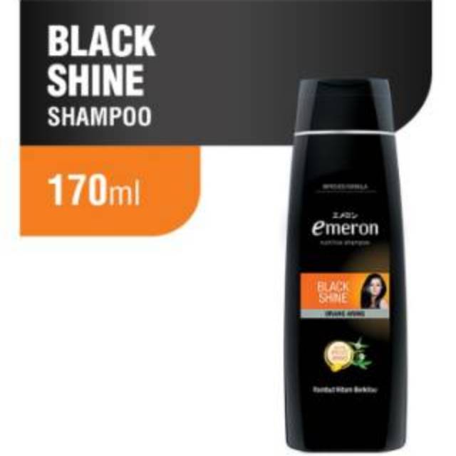 Emeron Shampoo Hair Fall,Anti Dandruff,Black,Clean Fresh 170 ml