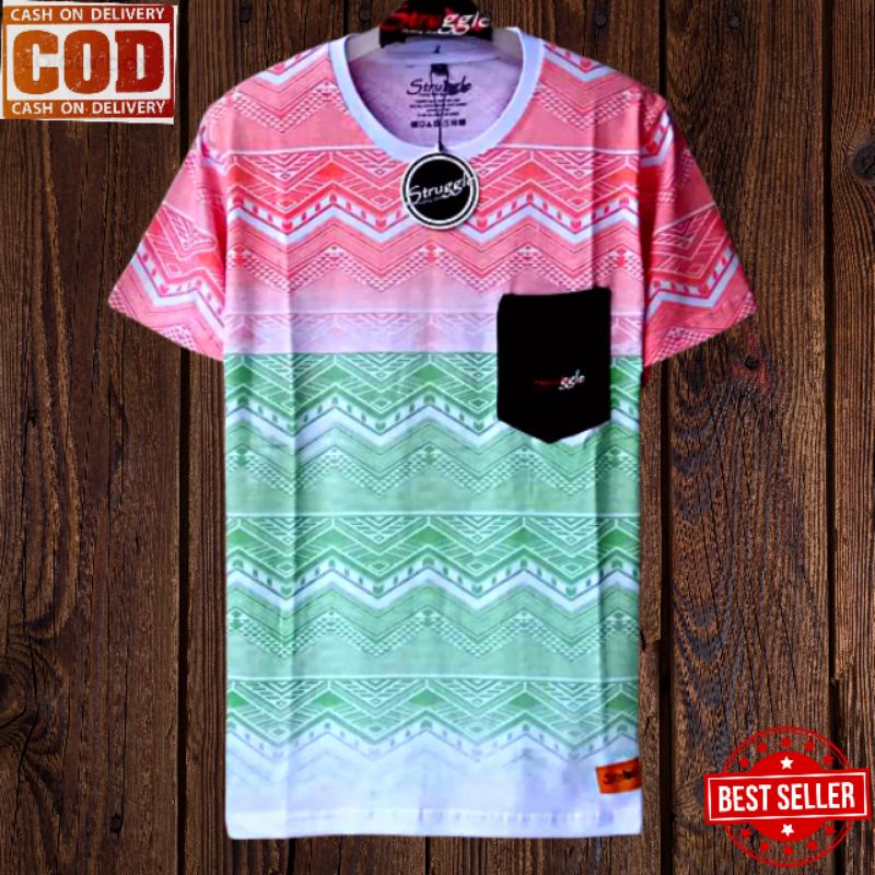 Kaos Pria Baju Distro Struggle Premium Original