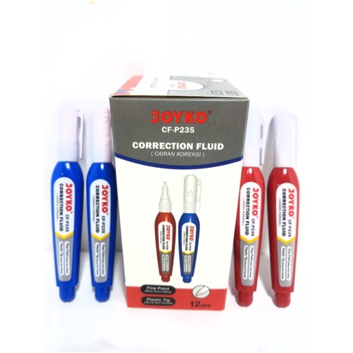

Mudah 12Pcs / 1Lusin Tip Ex Joyko Original - Correction Tape Cair Joyko Bagus