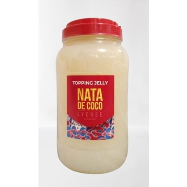 

Lychee jelly merk QQ itpin/Nata de coco Leci/topping lychee/Rainbow/Coffee/Original/Pineapple/Brown sugar Premium bentuk Kotak