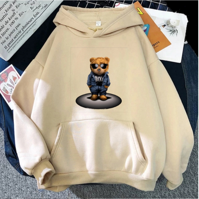 Hoodie Jumper Dewasa Beruang Teddy Bear 012 Box Bear