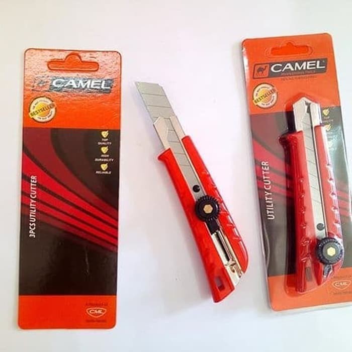 

CAMEL PALLAZO PISAU CUTTER PUTAR PISAU KATER PISAU CUTTER SEKELAS KENKO