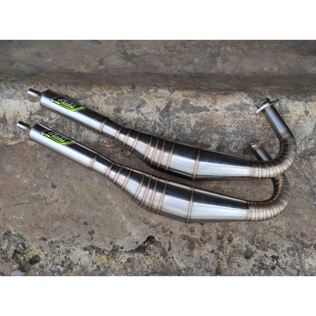 Knalpot Yamaha RX King SMR Kolong Phyton Stenlis