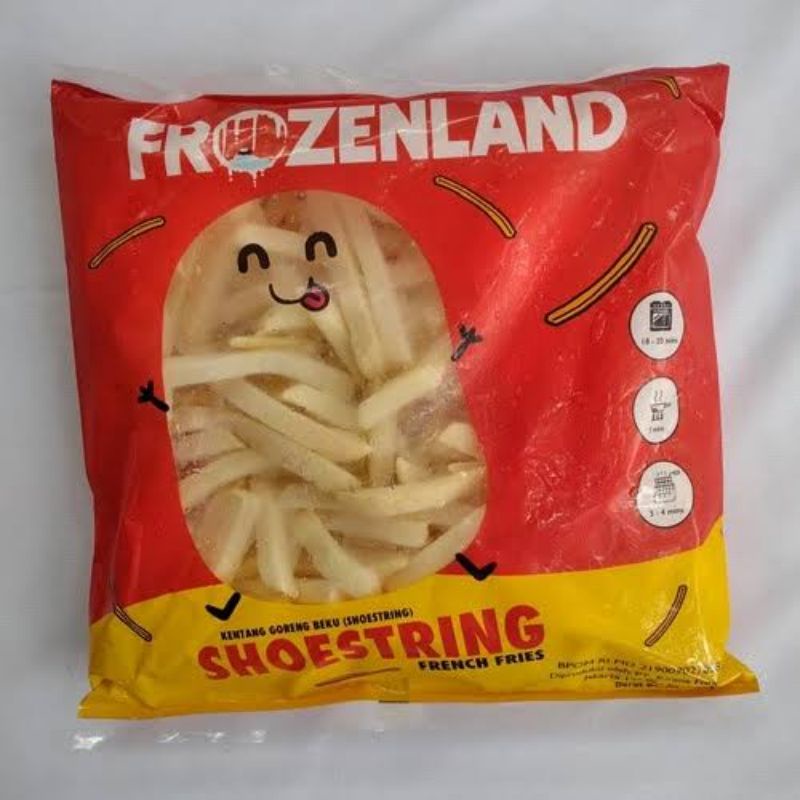 

frozenland Kentang Shoestring 500gr