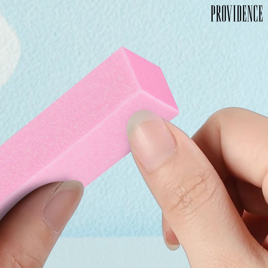 10 Pcs / Set Blok Pengamplasan File Buffer 4 Sisi Multifungsi Anti Abrasion Ringan Untuk Manicure Pedicure