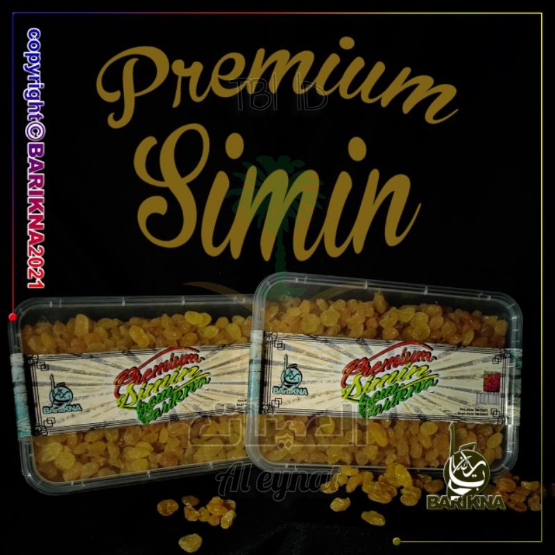 

Kismis/Simin/Premium Simin/Kismis Simin 500 Grm Original