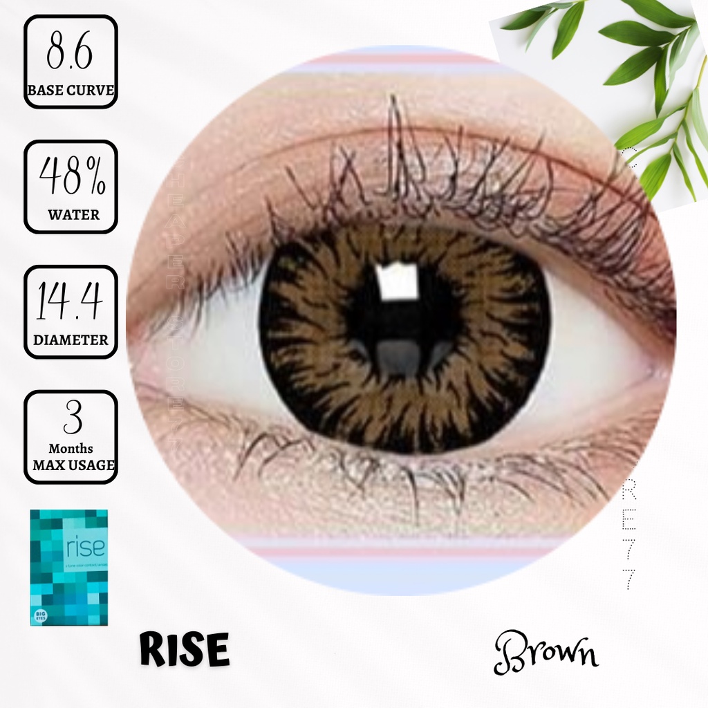 SOFTLENS RISE 2 TONE DIA. 14.40mm NORMAL BY IRISLAB