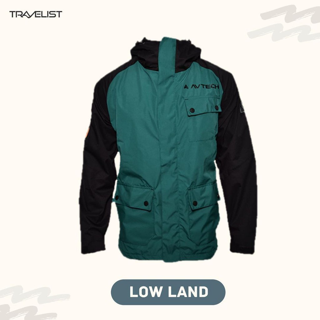 Avtech Low Land / jaket avtech / jaket gunung / jaket windproof / jaket pria / jaket wanita / jacket