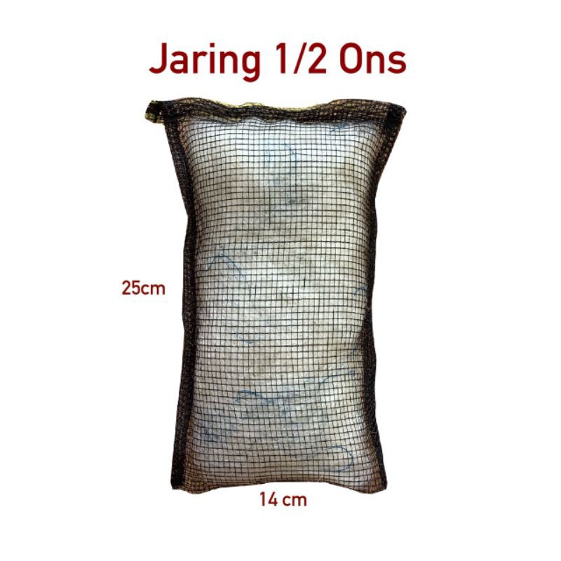 jaring bekas nelayan(media filter kolam ikan hias