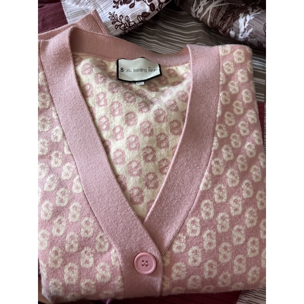 PL cardigan Buttonscarves Pink XL