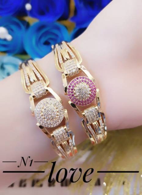 Xuping set perhiasan lapis emas 24k 2248k