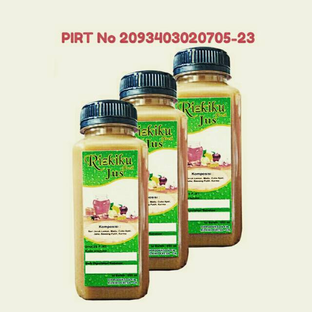 

RIZKIKU FRESH Jus 250ml Pembasmi Lemak