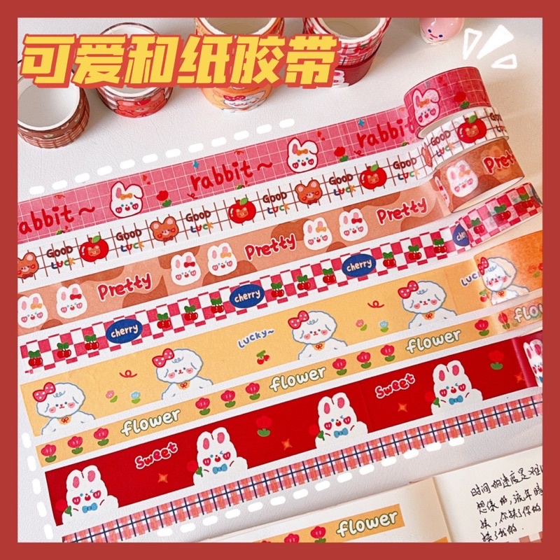 

Washi Tape Paketan Lucu Dekoarasi Journal Isi 5 Pcs Murah Meriah [thehanscorner]
