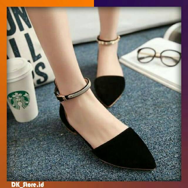 Sepatu Wanita Flat Shoes Tali / Sepatu Flat Shoes Wanita