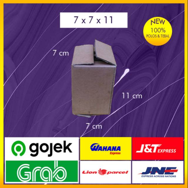 

Kardus Packing 7cmx7cmx11cm