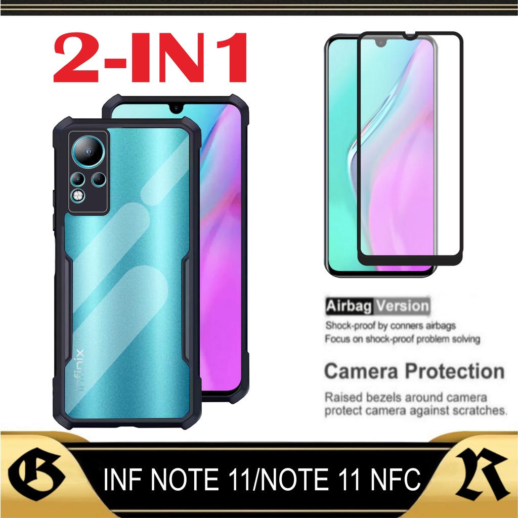 Case Fusion infinix Note 11 2021 Infinix Note 11 Nfc 2021 Softcase Premium Full Cover Body Handphone