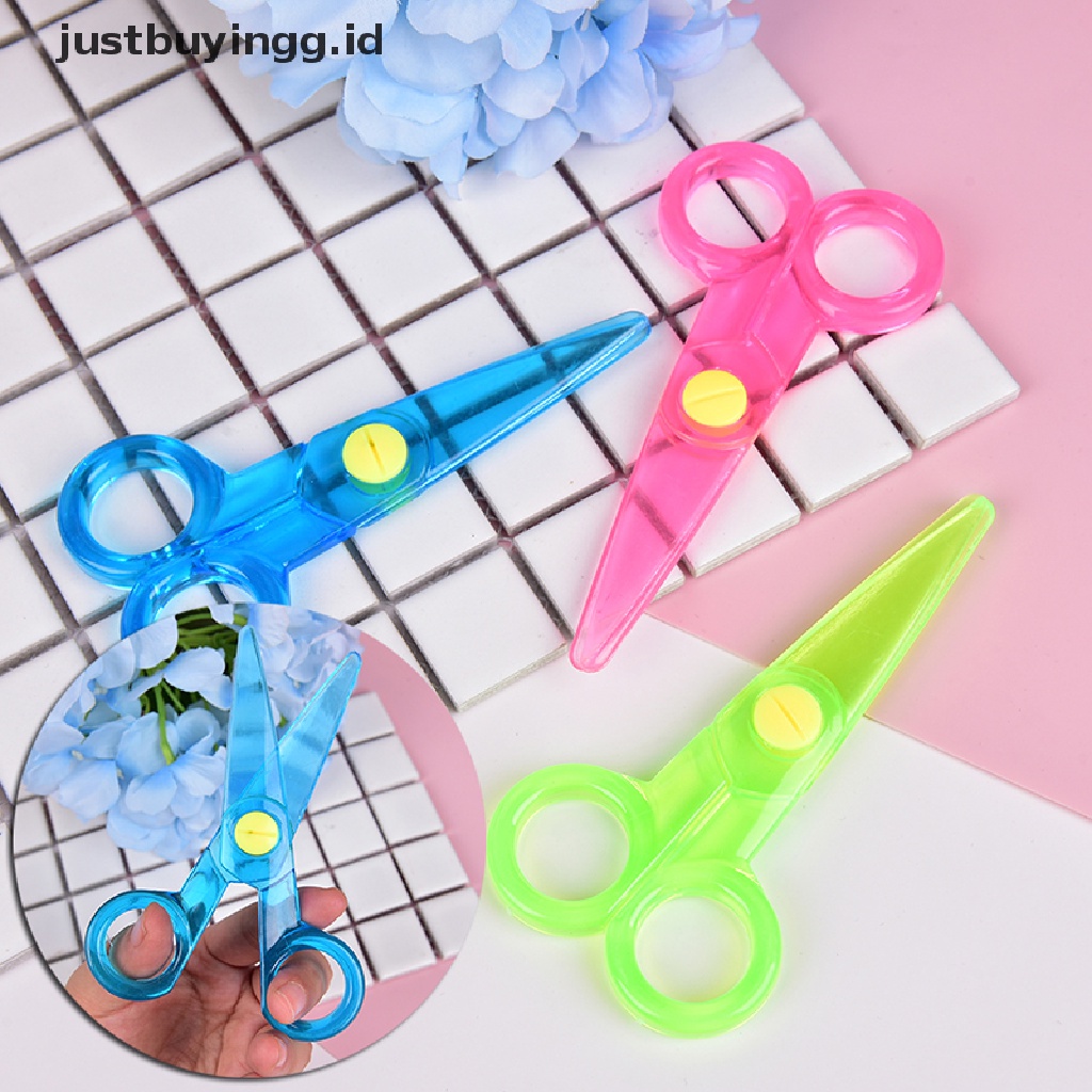 Justbuyingg.Id Mainan Gunting Kertas / Plastik Handmade Untuk Anak