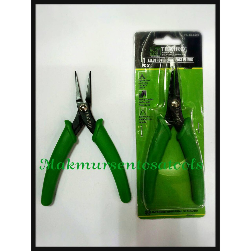 Tang Potong Elektronik 5" Electronic Diagonal Cutting Pliers 5 inch Tekiro