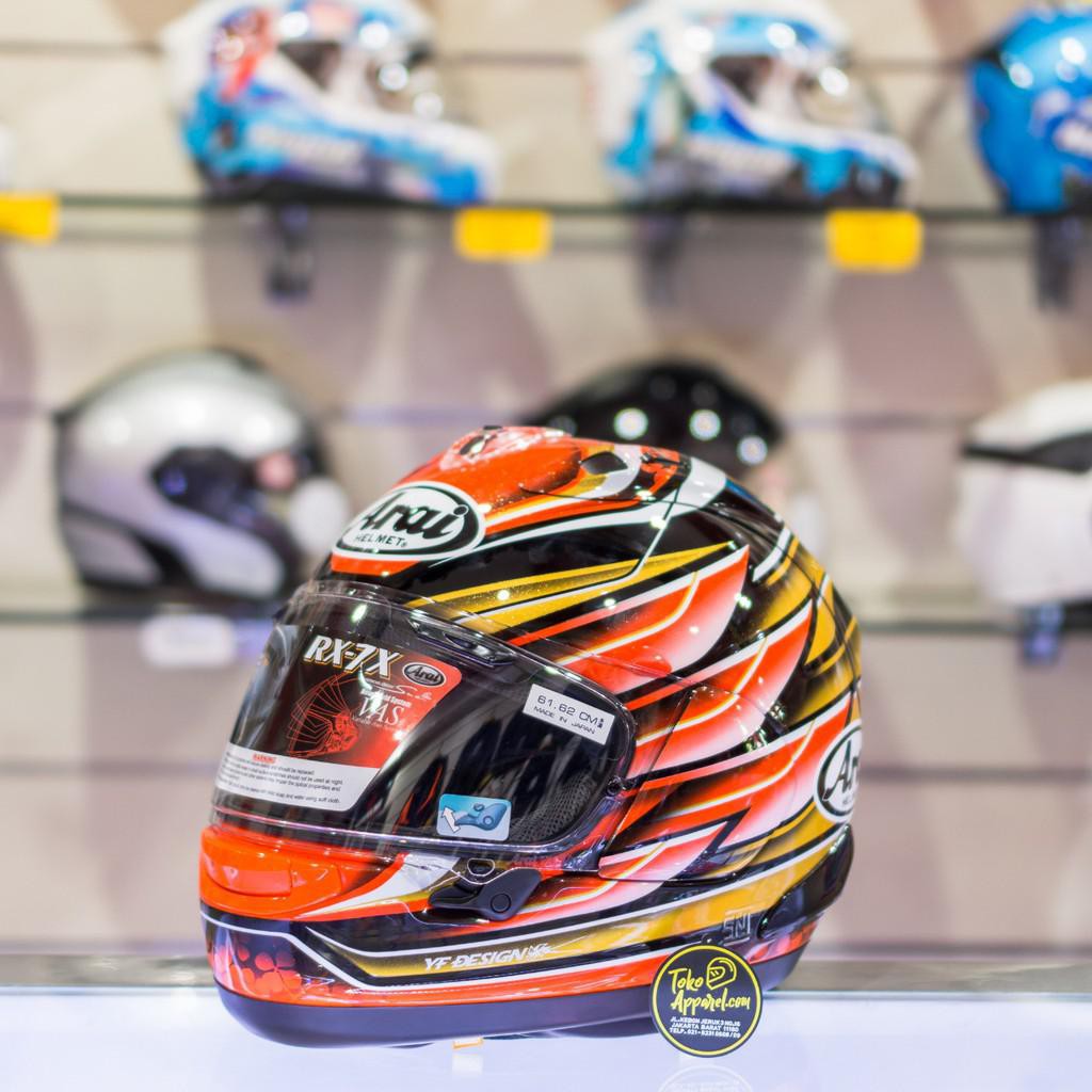 HELM ARAI RX-7X HELMET NAKAGAMI GP