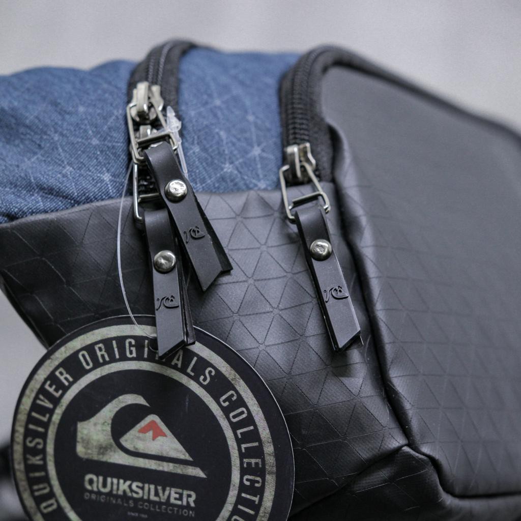 Waistbag Quiksilver Waterproof Mirror Original Tas Pinggang Pria Anti Air