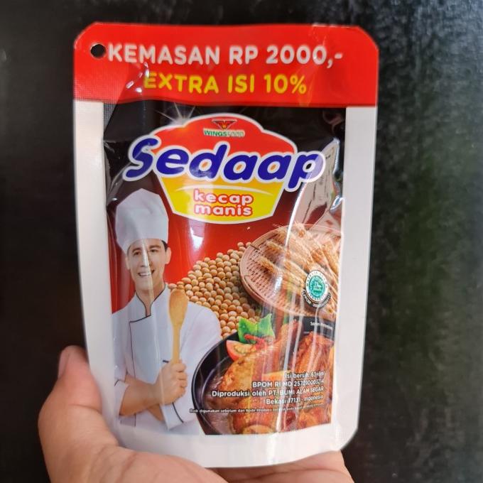 

KECAP MANIS SEDAAP 63 ML/ KECAP 2000