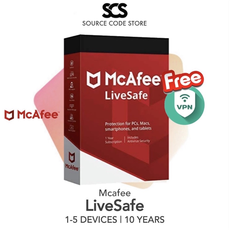 Antivirus Document McAfee - Live Safe