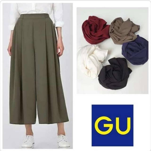 Uniqlo Gu kulot palazzo