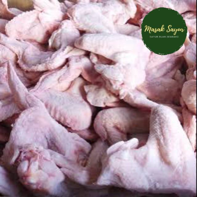 

Sayap ayam segar bandung 1 kg