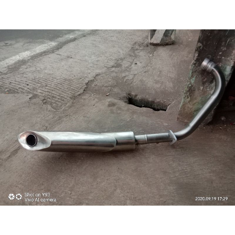 KNALPOT UNDERBELLY VIXION.XABRE.BYSON.VERZA.PNP 150CC