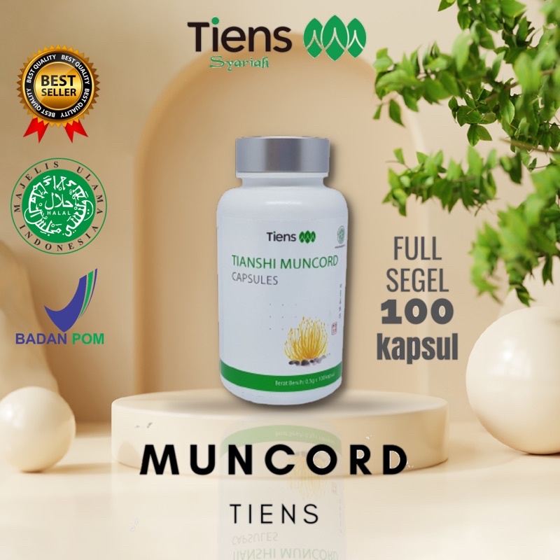 Suplemen Penambah Stamina Pria Dewasa Tiens Muncord Cordyceps Multivitamin Daya Tahan Tubuh