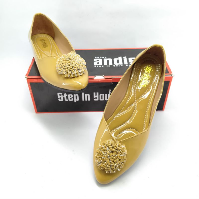 Sepatu Flatshoes Wanita Flat Shoes Pansus Andis SR07