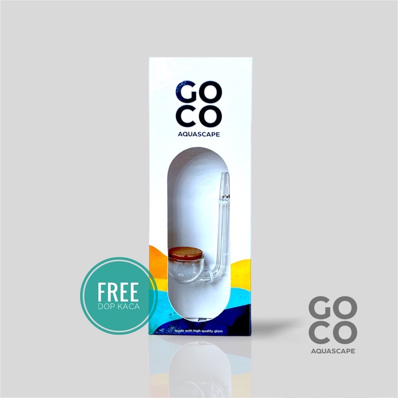 Difuser co2 aquascape kaca murah batu keramik bubble halus (BOWL )