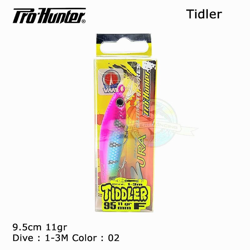 UMPAN LURE MINNOW PRO HUNTTER TIDDLER 9.5 cm, 11 gr