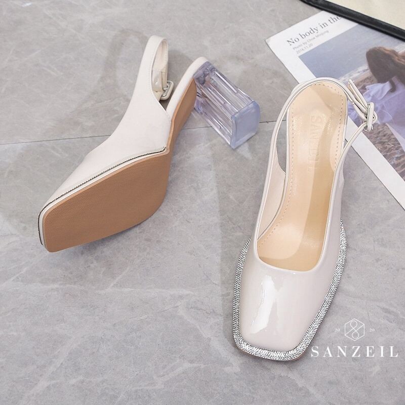 SG712 syafniegalery  Sanzeil Miror Original Brand heels import