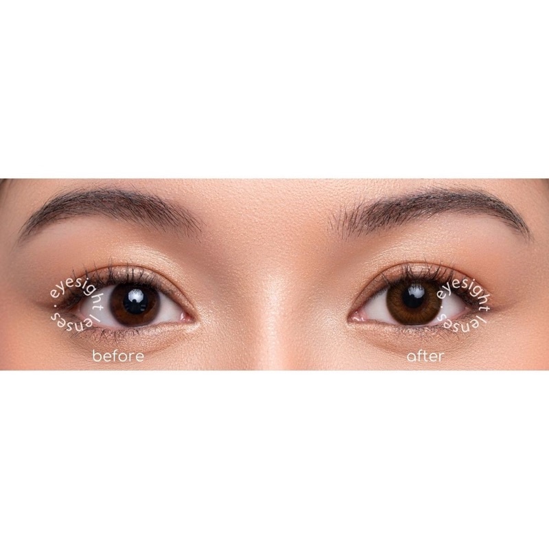 EYESIGHT LENSES  Softlens Princess by EOS - Coco Brown (2pcs/sepasang)