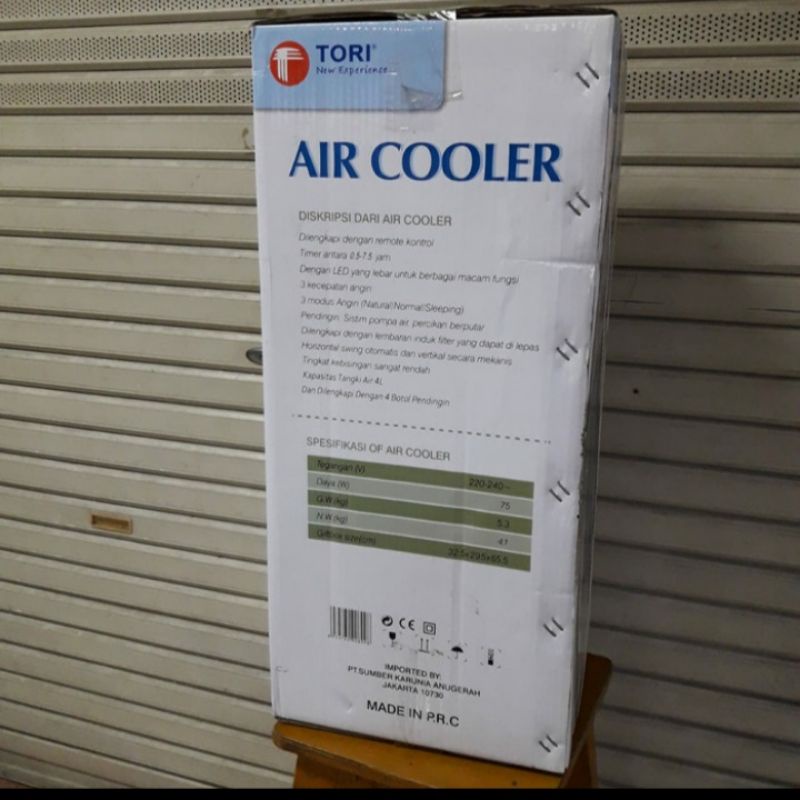 TORI AIR COOLER SOLUSI UNTUK UDARA BERSIH DAN SEJUK THC 019 WITH TIMER REMOTE MANTAP BARU