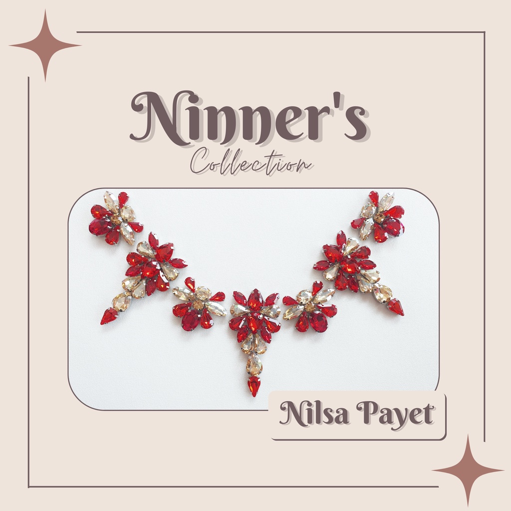 Nilsa Payet [ Payet Rangkai | Payet Leher | Payet Pinggang | Payet Kebaya ]