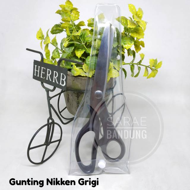 

Gunting Nikken Grigi/Gunting Motif/Ukuran 8"/Made in Jepang