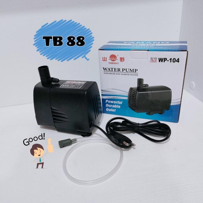 POMPA YAMANO WP-104 H.MAX 2 M FLOW 2000 L/H 38 WATT POWERFULL NEW