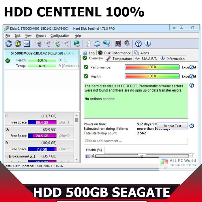 Harddisk Hdd Internal PC 3.5&quot; 500GB SATA