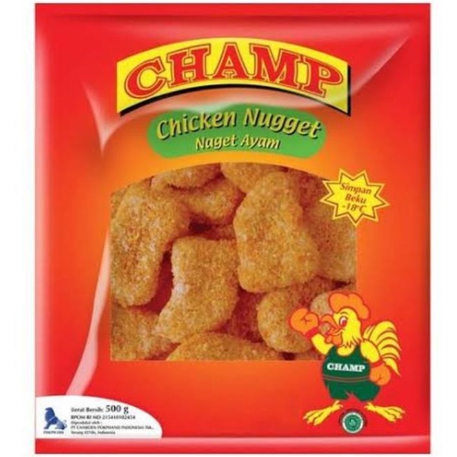 

Champ Chicken Nugget 500gr