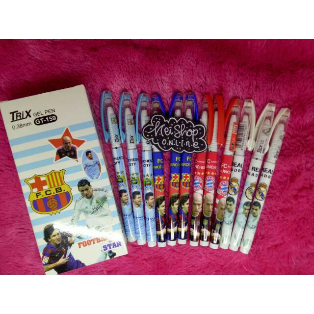

GROSIR!! Pulpen Gel KHUSUS MOTIF COWOK (Baca Deskripsi) isi 12 pcs