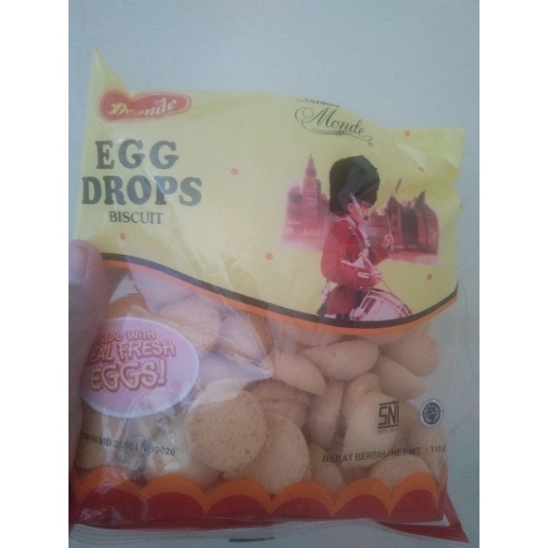 

Monde Egg Drops Biscuit 110 gram